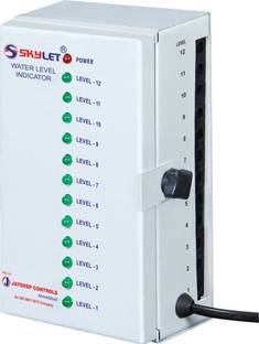 SKYLET WLC-112 Water Level Indicator, Overhead Tank Indicator, Led Indicator for Tank Water, Water Level Display Wired Sensor Security System