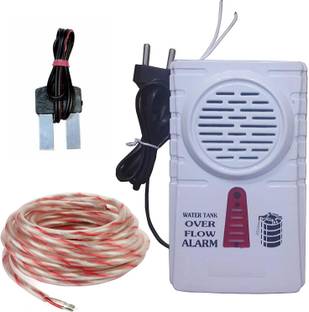 iWin New Water Alarm Tank Overflow with High Quality Voice Sound With 15mtr connecting wire 01 Wired Sensor Security System