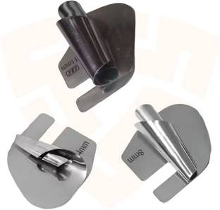 SSS T17 Hemming Folder Combo Set – 3 Sizes (4mm, 8mm, 11mm) Sewing Kit