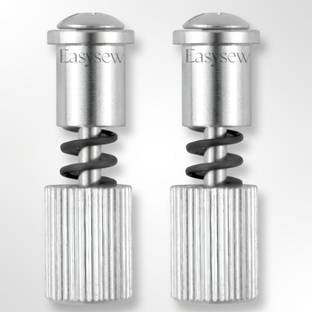jsc 2 Piece Spring Foot Clamp Sewing Machine Needle Presser Foot Quick Change Screws Sewing Kit