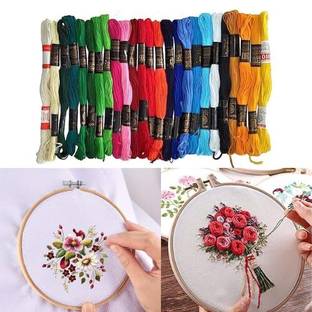 Crafts Haveli Embroidery Thread 10pc Sewing Kit