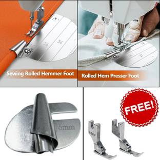 ONUS Universal 6mm Rolled Hem Foot + Free P-36LN & P-36N Presser Feet – Sewing Kit
