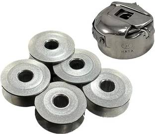 ONUS HAYA Bobbine Case + Alumunium Bobbins Industrial Double Machine Steel Sewing Kit