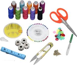 DECRONICS Tailoring Sewing Kit Material Include 11 Items Sewing Kit