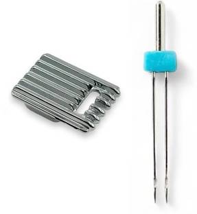 ZENITH Sewing Machine Pressure foot (5 Groove + 1 Twin Needle) Sewing Kit