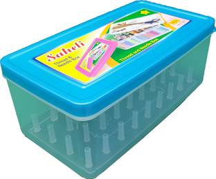 shivshakti enterprises Saheli Thread and Needle Box -1 set of 36 reels Empty box(multicolour) Sewing Kit