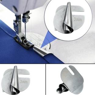 ONUS Sewing Rolled Hemmer Foot – 3mm Wide Presser Foot for Professional Hemming Sewing Kit