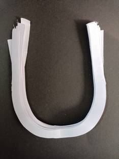 Clezaro (18pcs) Best Quality Round Bukram gala/Bukram neck/neck design bukram gala Sewing Kit