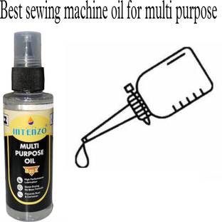 intenzo Multipurpose Oil For Sewing machine, Bicycle Chain , Fan, Door Hocks Bicycle Lubricant