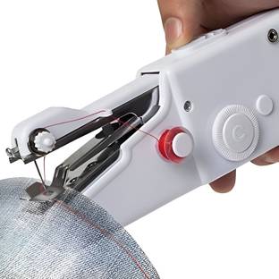 Tip n Top Portable Sewing Machine for Home Use, Handheld Stitching Machine for Tailoring Stapler Sewing Machine