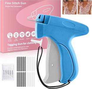 ELEPHANTBOAT Handheld Clothing Stapler Sewing Machine Quilt Tacking Tool Kit for Tailoring Stapler Sew...