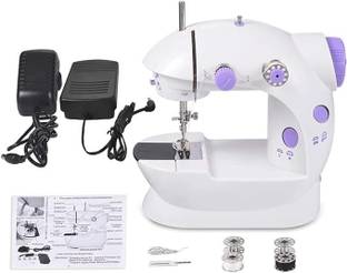 Suvaniq Portable Mini Sewing Machine with Foot Pedal and DIY Accessories Set Electric Sewing Machine