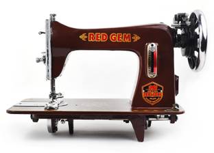 RED GEM With Top Manual Sewing Machine