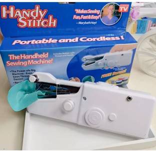 DIGSMORDEN (Mini Portable) Electric Sewing Machine Embroidery Electric Automatic Locking Electric Sewi...