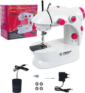 Flipkart SmartBuy Solvent Multifunctional Dual Speed Portable Sewing Machine with Light and Pedal Electric Sewing Machine