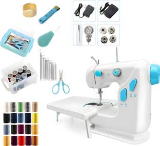 BETZILA Mini Electric Sewing Machine with Foot Pedal & 40-Piece Tailoring Accessory Set Electric Sewin...
