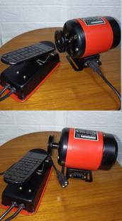 Farsa Carbonless sewing machine motor (noice less ) AC MOTOR Electric Sewing Machine 1200 built-in sti...