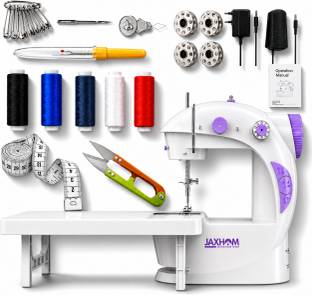 JAXHOM mini sewing machine | silai machine with stand | swing sewing machine |tailoring Electric Sewin...