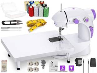 Jaxhom Silai machine with stand | sewing machine electric | swing sewing machine stand Electric Sewing...
