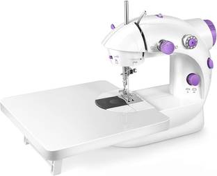 Onshoppy Portable Electric Sewing Machine for Home Tailoring with Sewing Kit & Table Electric Sewing M...