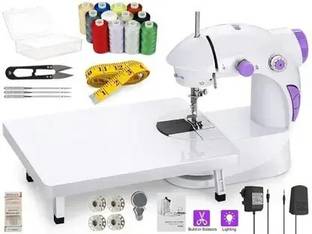 FineFabrica sewing machine with table Electric Sewing Machine-Built-in Stitches 2 Electric Sewing Mach...