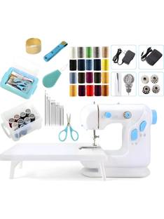 Onshoppy Multifunctional Sewing Machine with Extension Table & Sewing Kit for Beginners Electric Sewin...