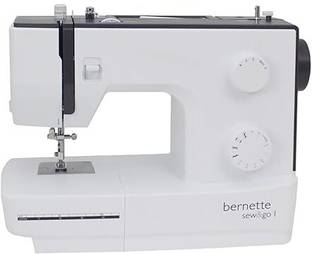 Bernette sew&go 1 Automatic Zig-Zag 70 Watt | 30 Stitch Functions Electric Sewing Machine