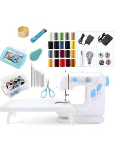 Onshoppy Multifunctional Sewing Machine with Extension Table & Sewing Kit for Beginners Electric Sewin...