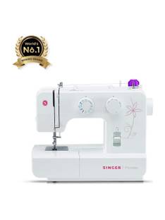 SINGER 1412 Electric Sewing Machine 12 built-in stitches 800 SPM 2 Year Warranty White