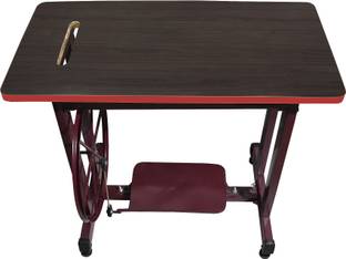RED GEM Interlock Table Stand & Top with Belt Manual Sewing Machine