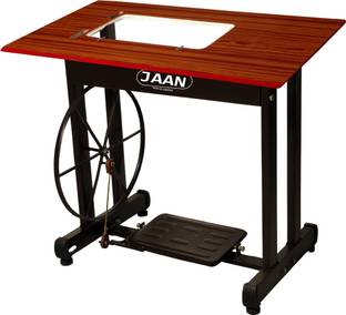 Jaan DOMESTIC SEWING MACHINE STAND AND TABLE SET WITH BELT Manual Sewing Machine