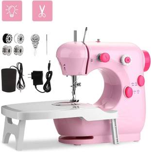 GETHOME Super stitch Portable for Beginners with Light and Extension Table, Dual Speed Electric Sewing...