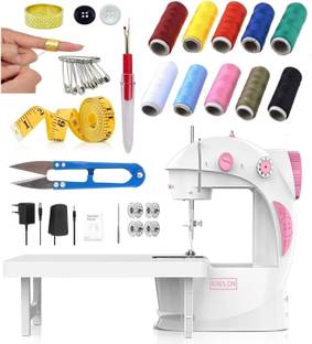 FineFabrica mini sewing machine | swing sewing machine | stitching machine | silai table Electric Sewi...