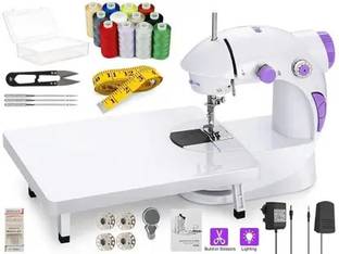 ELOVENARO Silai machine with stand|sewing machine electric( Built-in Stitches 2) Electric Sewing Machi...