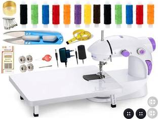 Jaxhom mini sewing machine | hand sewing machine | silai machine with stand Electric Sewing Machine