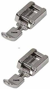 ZENITH Narrow Zipper Foot Stitch for All Automatic Sewing Machines Pressure Feet for Singer Brother Usha with Low Shank