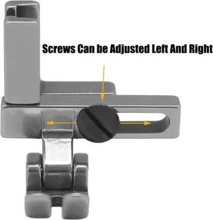 ONUS Sewing Machine Presser Foot T3 Adjustable Cording, Regular, Zipper Presser Foot T3 Presser Foot 3 In 1 Adjustable Left Right Universal Small Metal Presser Foot with High Shank