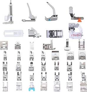 Juki Set of 42 Home Professional Sewing Machine Presser Feet Kit_42 pieces_Silver Sewing Kit