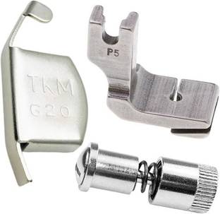 EASYSEW P5 Presser Foot, Quick Change Screw & Magnetic Guide Industrial Sewing Machine presser foot Combo Set with High Shank