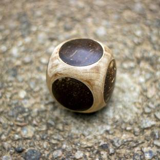 Sarveda Mini Coconut Shaker Square Shape Shaker Percussion