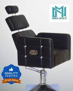 MikeaInfo Black 4 diamond chair With Designing adjustable Styling Chair
