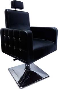 Choudhary Enterprise Wood and Steel Salon Chair Soft Adjustable & Comfortable Neck Support Chair Styling Chair