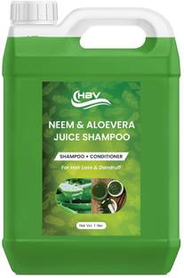 HBV Natural Neem & Aloe Vera Juice HairFall Shampoo