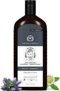 THE MAN COMPANY 2 in 1 Anti-Graying Shampoo & Conditioner For Men