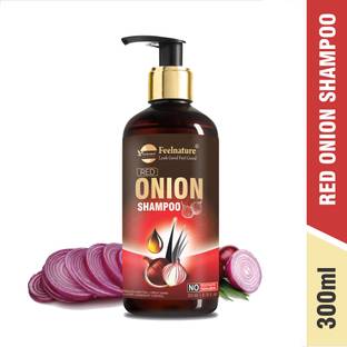 FeelNature Essentials Onion Shampoo for Hair Growth & Hair Fall Control