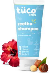 TuCo Intelligent Mild Kids Shampoo with Soapnut, Hibiscus to moisturize hair