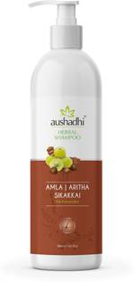 aushadhi Herbal Shampoo | Amla, Aritha & Sikakkai for Scalp & Root Care
