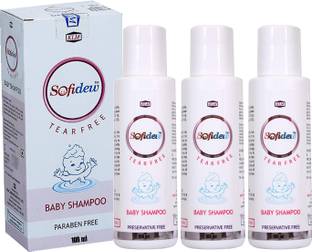 Sofidew TEAR FREE BABY SHAMPOO (PACK OF 3)