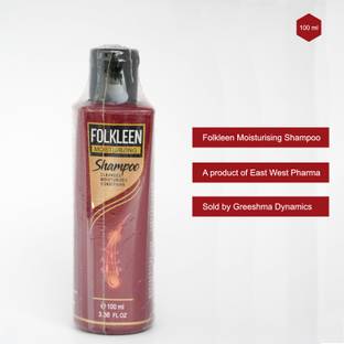 Folkleen Moisturising Shampoo | Paraben, Sulphate & Cruelty Free