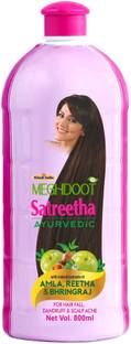 MEGHDOOT Ayurvedic Satreetha Shampoo for Dandruff and Scalp Acne, 800ml, Pack of 1